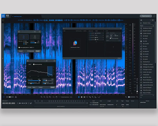iZotope RX screen shot